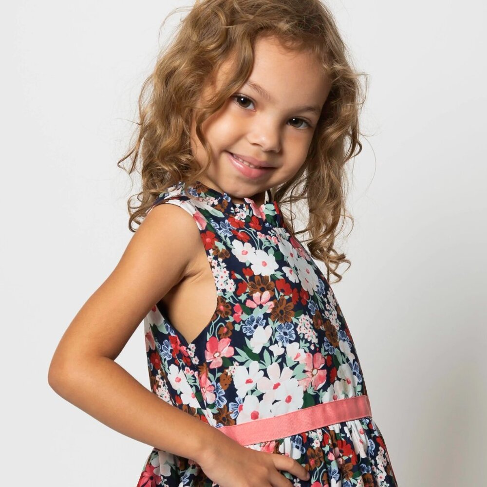Janie And Jack Floral Holiday Dress Size 5